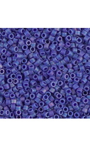 Miyuki Delica Perlen 11/0 - Matted opaque cobalt ab DB-880